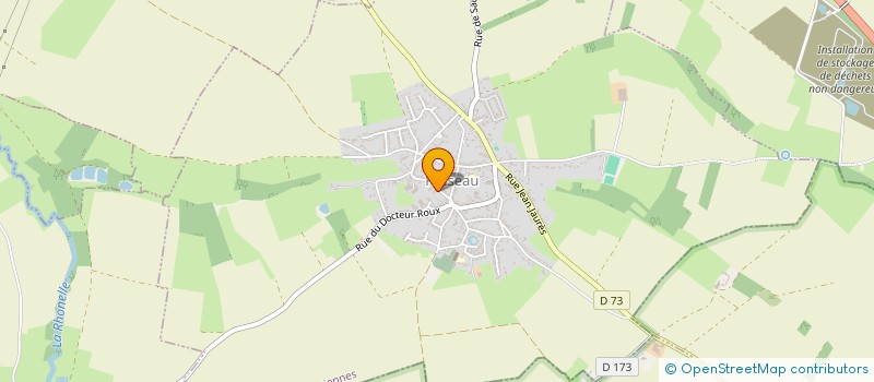 localisation de l'entreprise MADAME CLEMENCE SOLANGE MOREL  SAULTAIN