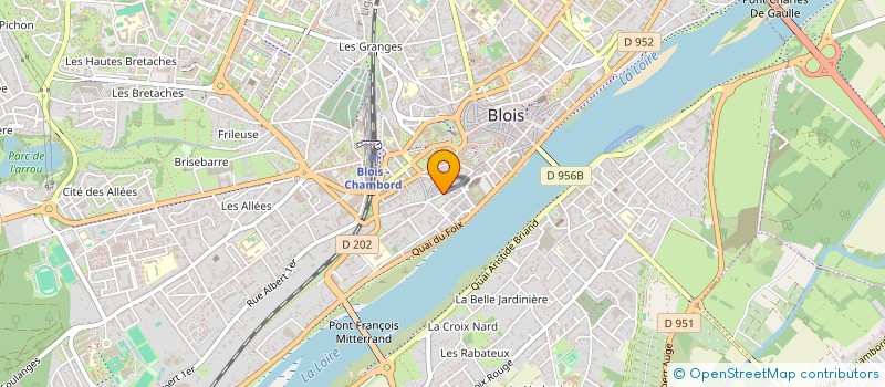 localisation de l'entreprise MADAME CLEMENCE SOUVETON à BLOIS