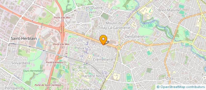 localisation de l'entreprise MADAME CLEMENCE STEINMANN  SAINT-HERBLAIN