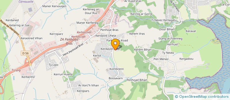 localisation de l'entreprise MADAME CLEMENCE TANNEAU  PLOMELIN