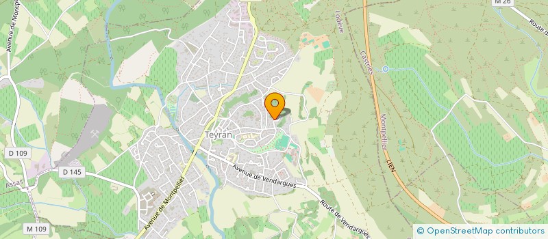 localisation de l'entreprise MADAME CLEMENCE TEISSIER  TEYRAN