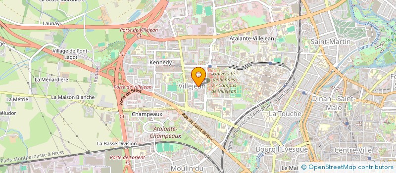 localisation de l'entreprise MADAME CLEMENCE TEITGEN  RENNES