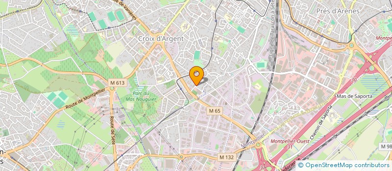 localisation de l'entreprise MADAME CLEMENCE TELLIER à MONTPELLIER