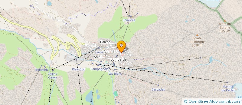 localisation de l'entreprise MADAME CLEMENCE TETE  LES BELLEVILLE