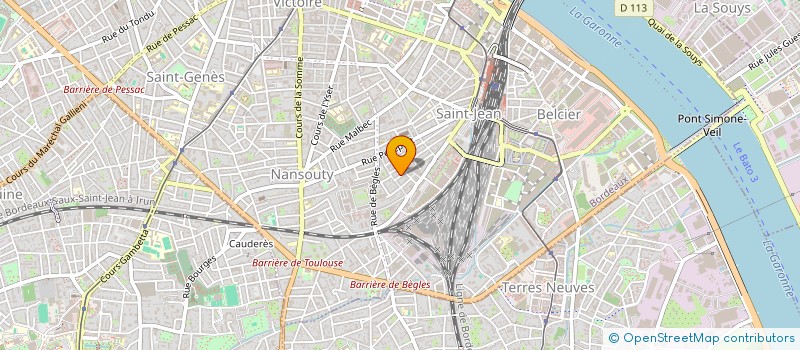 localisation de l'entreprise MADAME CLEMENCE THAN TRONG  BORDEAUX