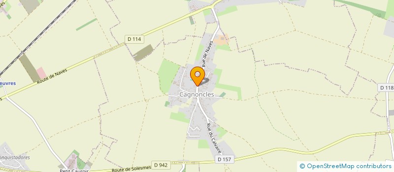 localisation de l'entreprise MADAME CLEMENCE THERON  NAVES