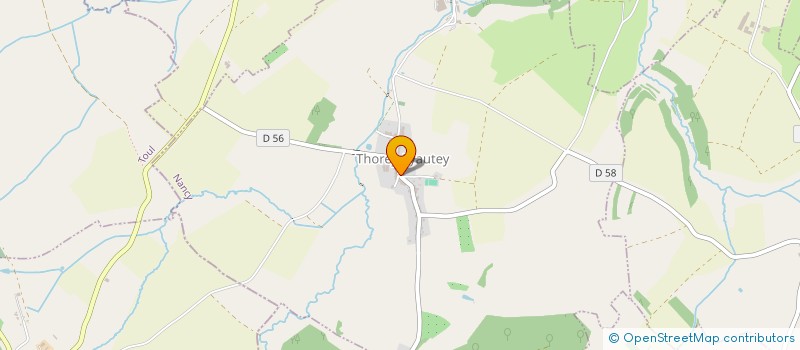 localisation de l'entreprise MADAME CLEMENCE THIERY à COLOMBEY-LES-BELLES