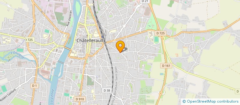 localisation de l'entreprise MADAME CLEMENCE VALADE  CHATELLERAULT