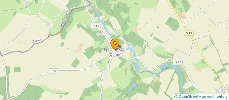 localisation de l'entreprise MADAME CLEMENCE VALLIENNE  EPEIGNE-SUR-DEME