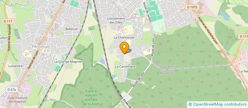 localisation de l'entreprise MADAME CLEMENCE VENET à PERONNAS