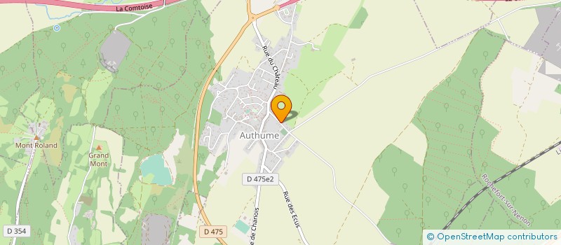 localisation de l'entreprise MADAME CLEMENCE VERPEAUX  AUTHUME