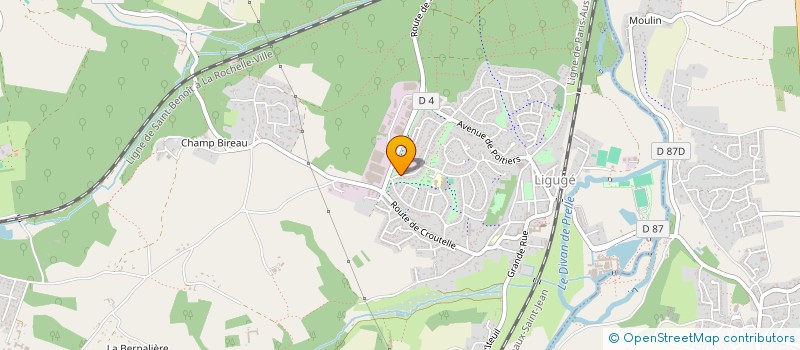 localisation de l'entreprise MADAME CLEMENCE VERRIER  POITIERS