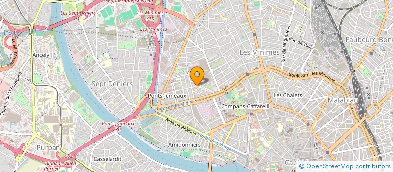 localisation de l'entreprise MADAME CLEMENCE VERSAVEAU  TOULOUSE