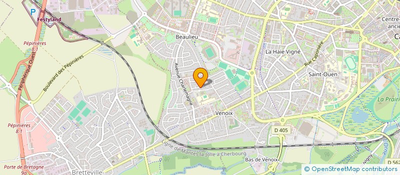 localisation de l'entreprise MADAME CLEMENCE VIGNON à CAEN