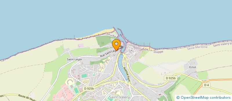 localisation de l'entreprise MADAME CLEMENCE VIOLETTE  SAINT-VALERY-EN-CAUX