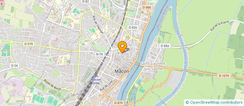 localisation de l'entreprise MADAME CLEMENCE VION à MACON