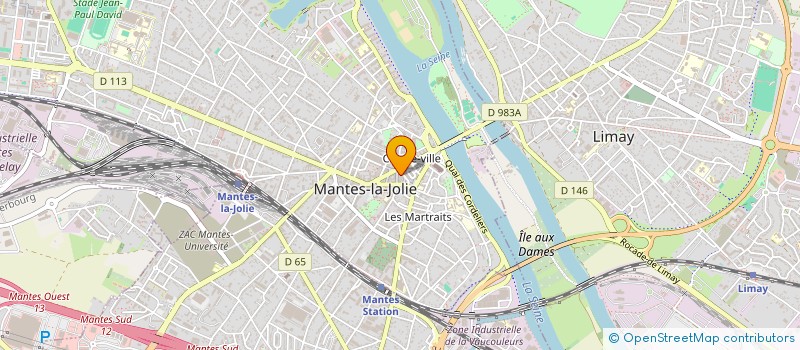 localisation de l'entreprise MADAME CLEMENCE WHITE  MANTES-LA-JOLIE