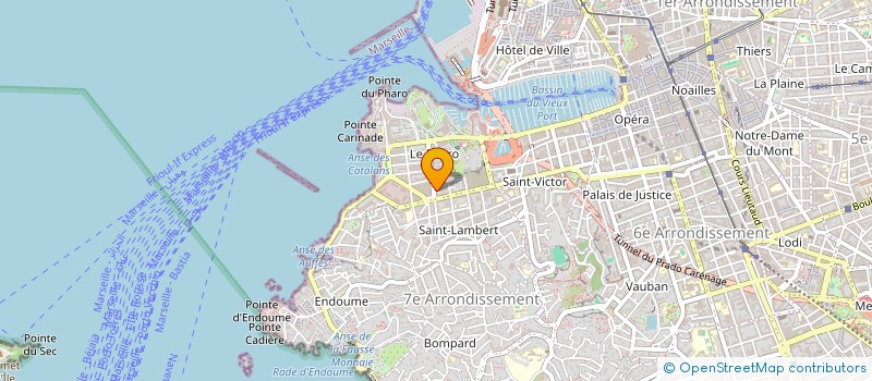 localisation de l'entreprise MADAME CLEMENCE ZITRONE  MARSEILLE