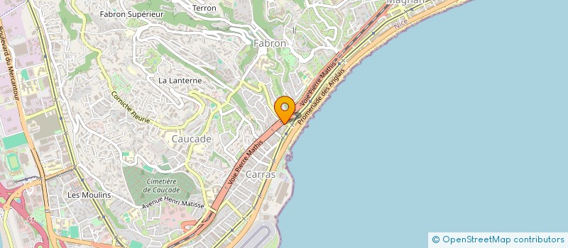 localisation de l'entreprise MADAME CLEMENCIA MAMBA MUELA  NICE