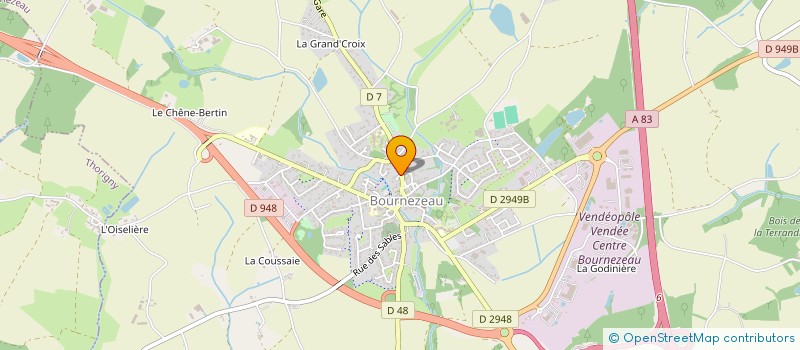 localisation de l'entreprise MADAME CLEMENTINA CHAUVELON TIMPANI à BOURNEZEAU
