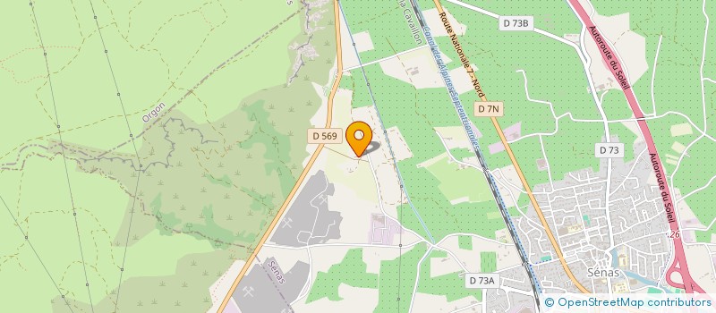 localisation de l'entreprise MADAME CLEMENTINA MELLEBEEK  SENAS