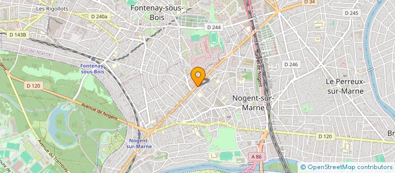 localisation de l'entreprise MADAME CLEMENTINE ABADIE à NOGENT-SUR-MARNE