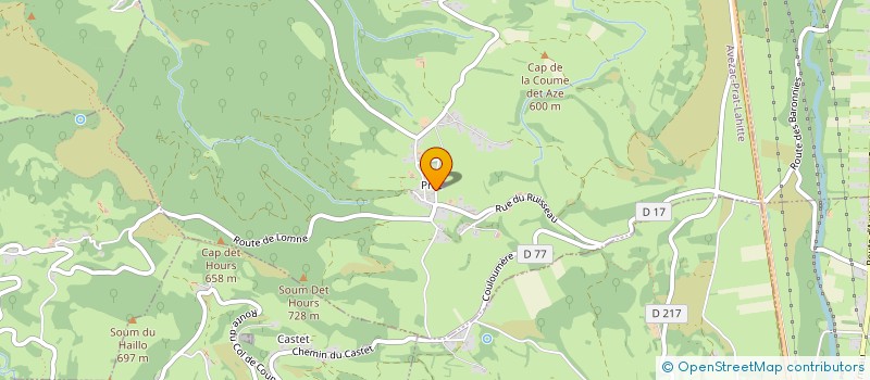 localisation de l'entreprise MADAME CLEMENTINE AIME  BATSERE