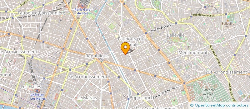 localisation de l'entreprise MADAME CLEMENTINE ALLAIN  PARIS