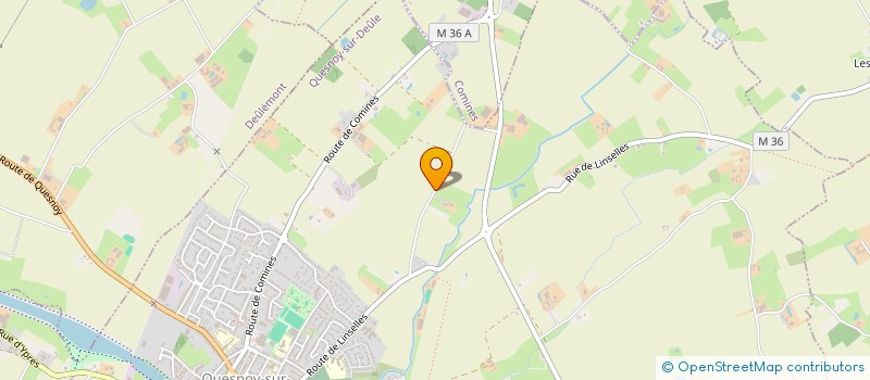 localisation de l'entreprise MADAME CLEMENTINE ARBON  QUESNOY-SUR-DEULE