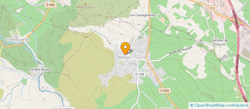 localisation de l'entreprise MADAME CLEMENTINE AUDOUIT  NEBIAN