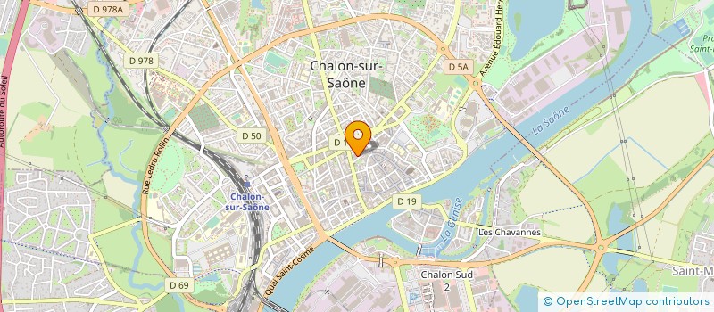 localisation de l'entreprise MADAME CLEMENTINE BARTHELEMY à CHALON-SUR-SAONE