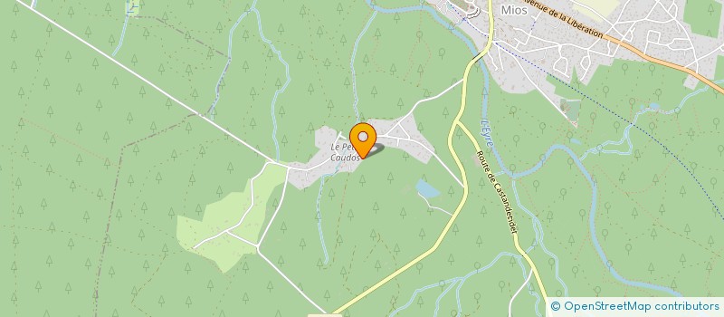 localisation de l'entreprise MADAME CLEMENTINE BELIARD  MIOS