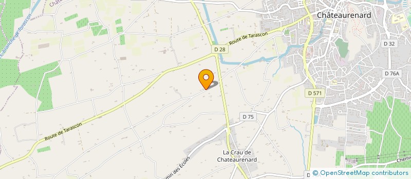 localisation de l'entreprise MADAME CLEMENTINE BENONY  CHATEAURENARD