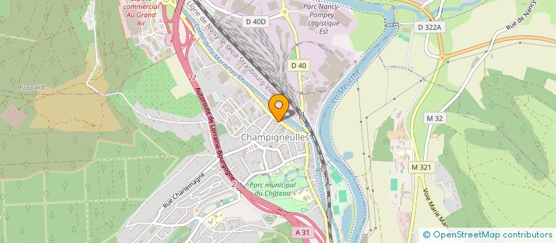 localisation de l'entreprise MADAME CLEMENTINE BERTHON  CHAMPIGNEULLES