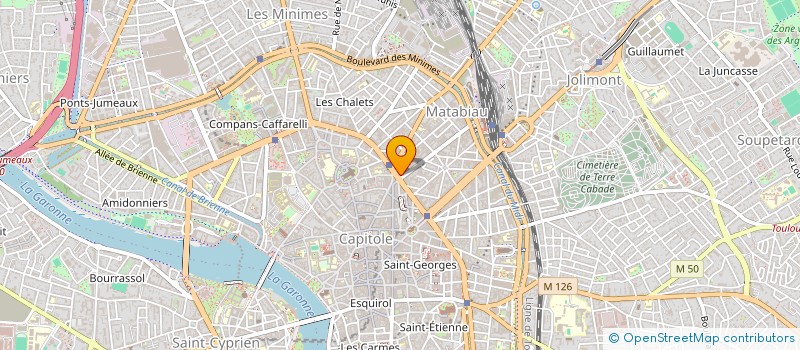 localisation de l'entreprise MADAME CLEMENTINE BIE  TOULOUSE
