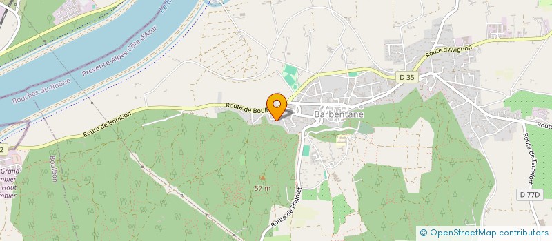 localisation de l'entreprise MADAME CLEMENTINE BIZERAY  BARBENTANE