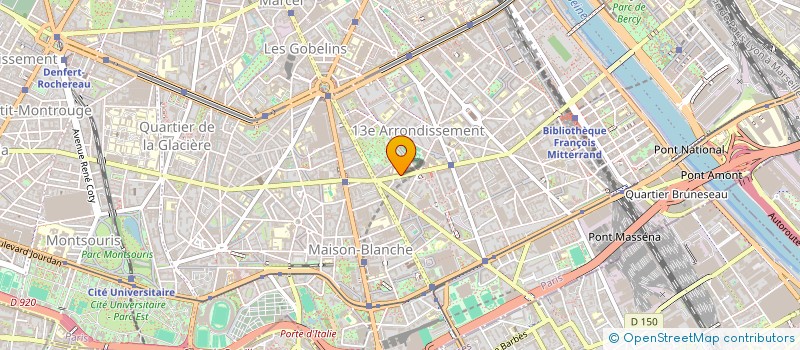 localisation de l'entreprise MADAME CLEMENTINE BONHEUR  PARIS