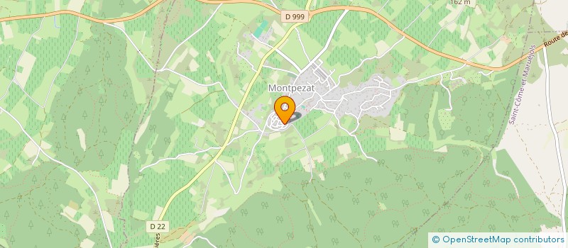 localisation de l'entreprise MADAME CLEMENTINE BOULOT à MONTPEZAT