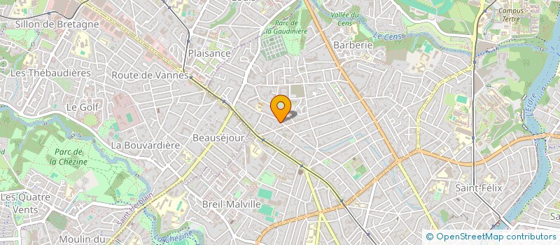 localisation de l'entreprise MADAME CLEMENTINE BOUYER  NANTES