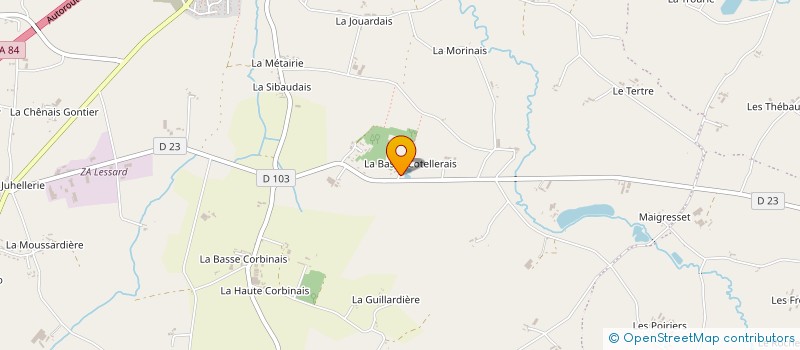 localisation de l'entreprise MADAME CLEMENTINE BRODARIC  RIVES-DU-COUESNON