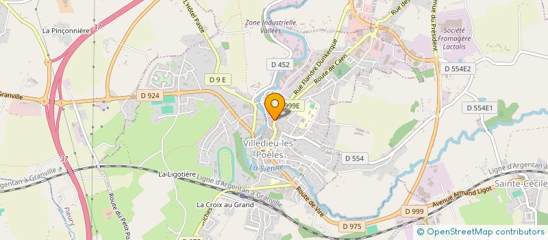 localisation de l'entreprise MADAME CLEMENTINE BRY  VILLEDIEU-LES-POELES-ROUFFIGNY