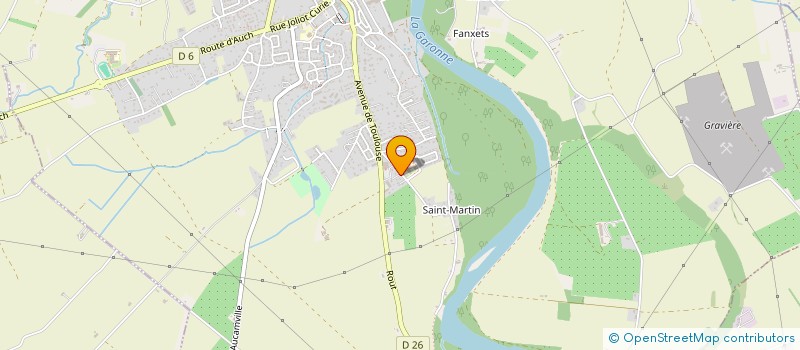 localisation de l'entreprise MADAME CLEMENTINE BUREAU à VERDUN-SUR-GARONNE