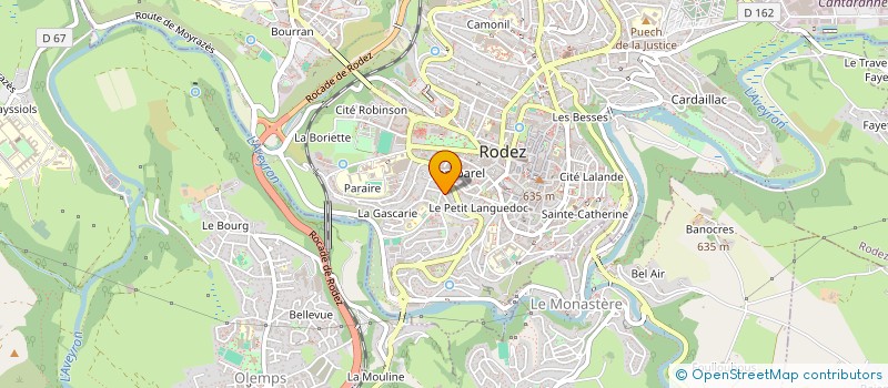 localisation de l'entreprise MADAME CLEMENTINE CANON  BLANZAY