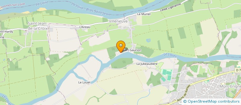 localisation de l'entreprise MADAME CLEMENTINE CARON à ANGERS