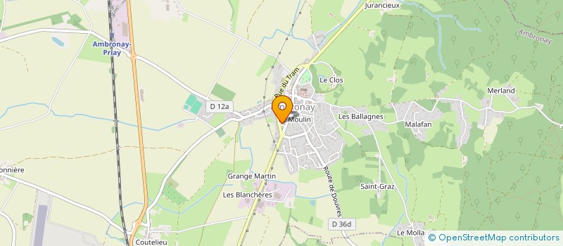 localisation de l'entreprise MADAME CLEMENTINE CHALENDARD à AMBRONAY