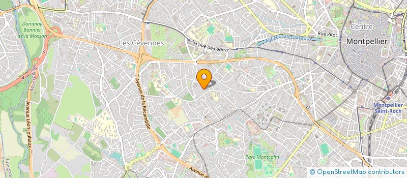 localisation de l'entreprise MADAME CLEMENTINE CHALLOT à MONTPELLIER
