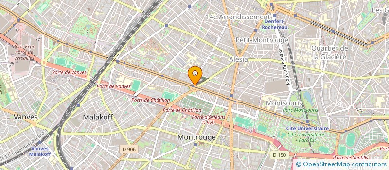 localisation de l'entreprise MADAME CLEMENTINE CHOPLAIN  PARIS