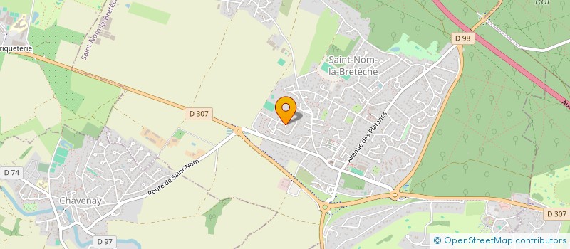 localisation de l'entreprise MADAME CLEMENTINE CLEMENTINE MARIONNEAU  SAINT-NOM-LA-BRETECHE