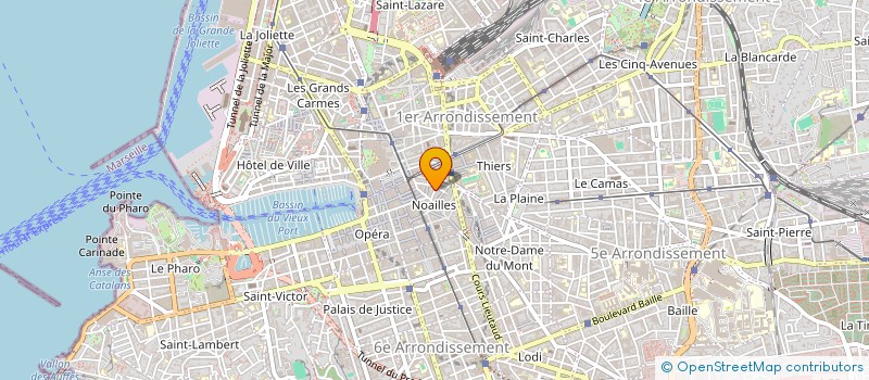 localisation de l'entreprise MADAME CLEMENTINE CLEMENTZ à MARSEILLE
