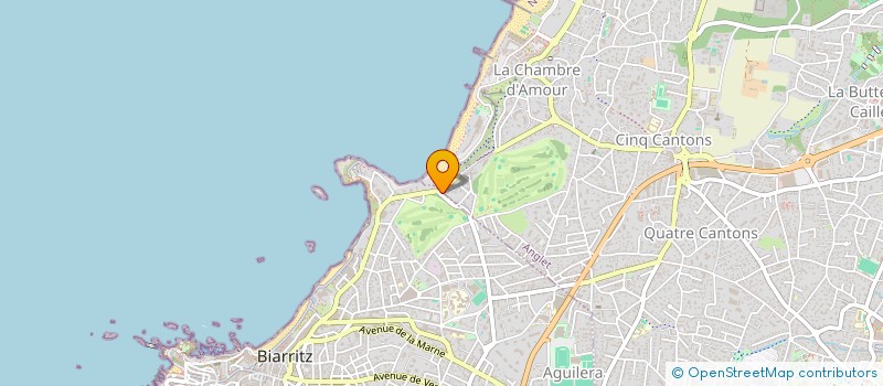 localisation de l'entreprise MADAME CLEMENTINE COLOMBEL à BIARRITZ